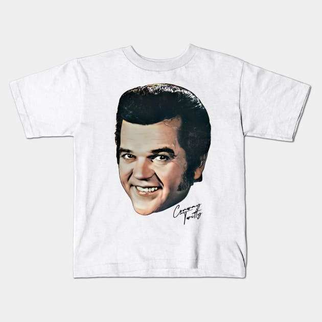 Ladies and Gentlemen ... Mr Conway Twitty Kids T-Shirt by DankFutura